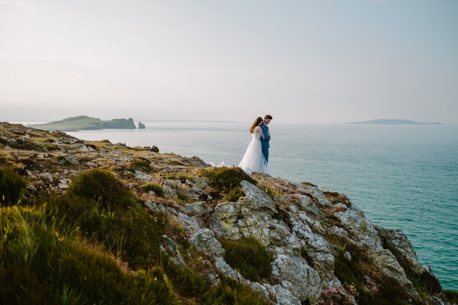 ireland elopement dublin howth cliffs ireland wedding photographer